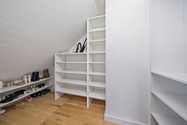7 Helen Rd, Braintree, MA 02184 - walk in closet with light wood finished floors and lofted ceiling