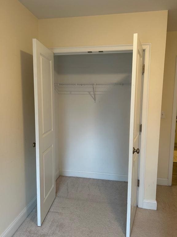 view of closet