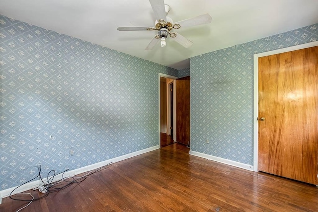 16 Miriam Dr, Attleboro, MA 02703 - unfurnished room with wood finished floors, ceiling fan, and baseboards