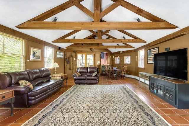 78 Daniels St, Franklin, MA 02038 - living room featuring tile patterned flooring