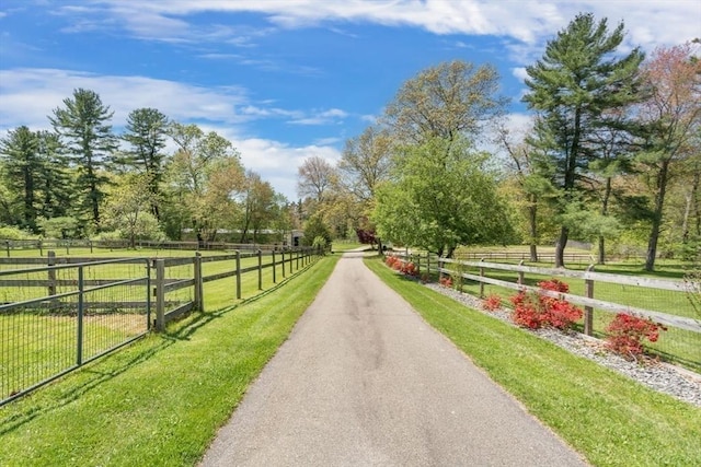 78 Daniels St, Franklin, MA 02038 - view of asphalt road with a rural view