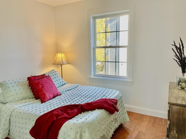 215 High St Unit 18, Taunton, MA 02780 - bedroom with wood finished floors, baseboards, and multiple windows