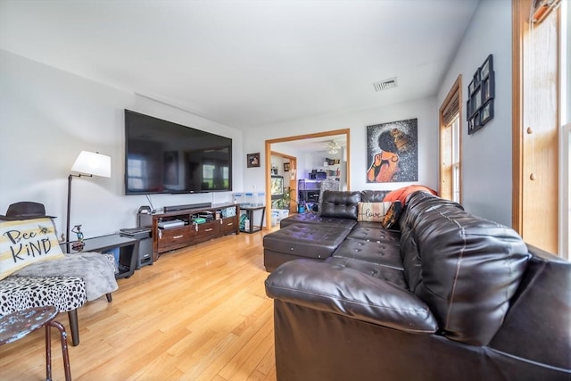 1441 Stafford Rd, Fall River, MA 02721 - living room with wood finished floors
