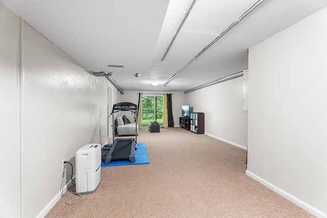 18 Hitching Post Ln Unit 18, Northborough, MA 01532 - workout room featuring carpet floors and baseboards