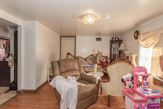 43 Huntington St, Brockton, MA 02301 - living room with hardwood / wood-style floors