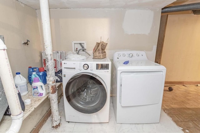43 Huntington St, Brockton, MA 02301 - washroom featuring washing machine and dryer
