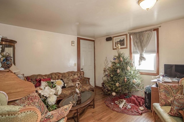 43 Huntington St, Brockton, MA 02301 - living room with hardwood / wood-style flooring