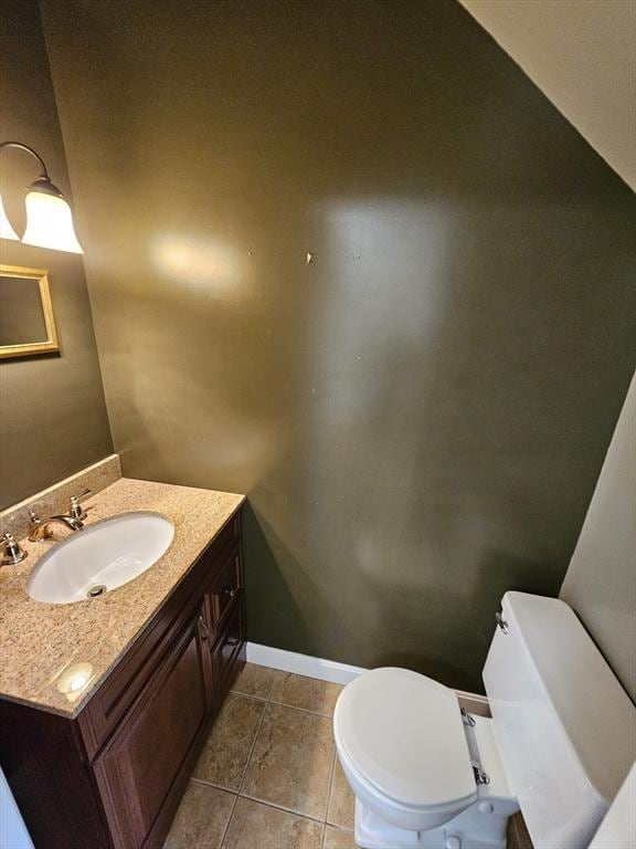 403 Windsor Dr Unit 0, Framingham, MA 01701 - half bath featuring vanity and tile patterned floors