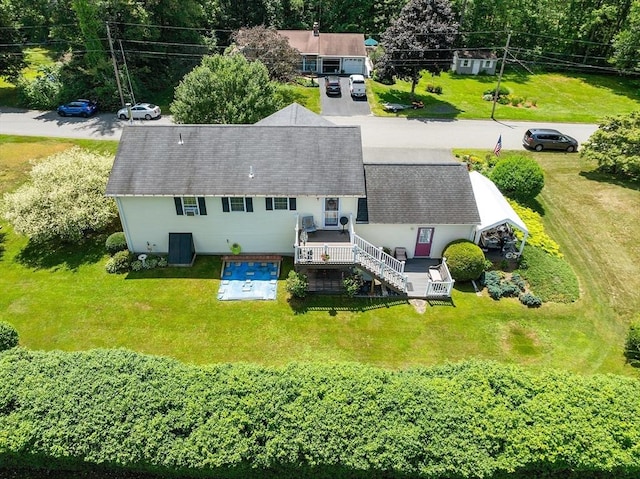 68 Victoria Ave, Athol, MA 01331 - aerial view of property and surrounding area with a tree filled landscape