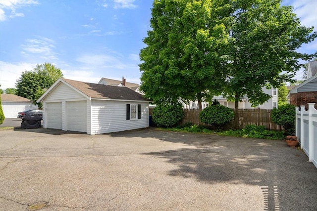 247 Ash St Unit 3, Waltham, MA 02453 - view of detached garage