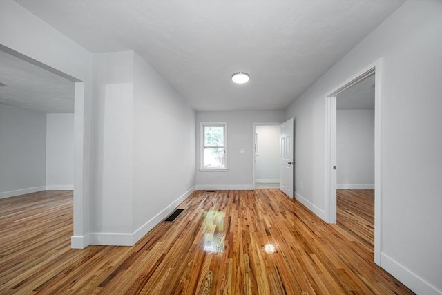 121 Horton St, Fall River, MA 02723 - spare room featuring wood finished floors and baseboards