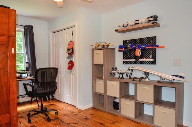 169 Lyman Rd, Berlin, MA 01503 - office space with hardwood / wood-style flooring and baseboards