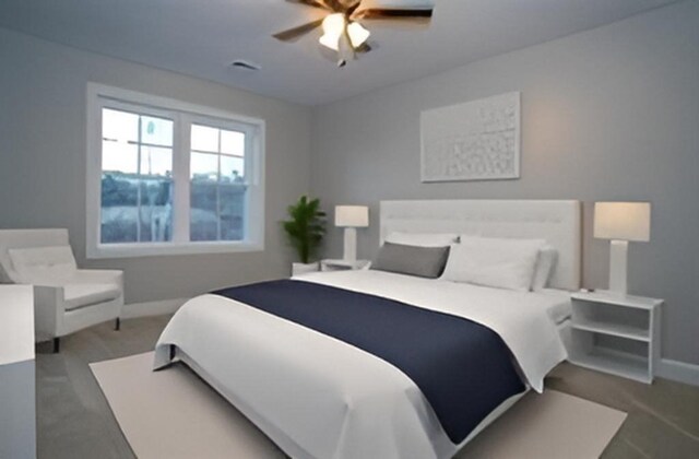 789 Royalston Rd, Phillipston, MA 01331 - bedroom with baseboards and ceiling fan