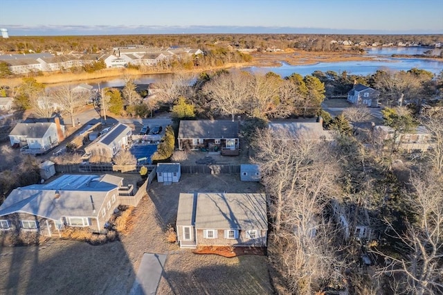 56 Baxter Ave, Yarmouth, MA 02673 - birds eye view of property with a water view