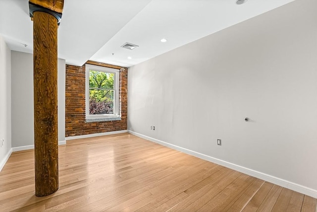 343 Commercial St Unit 212, Boston, MA 02109 - unfurnished room with light wood-type flooring and baseboards