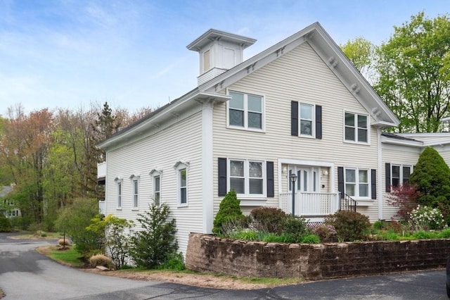 view of property exterior