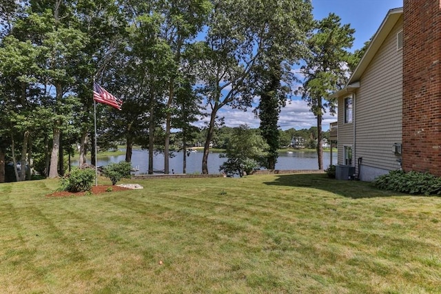 49 Edgewater Way, Wareham, MA 02571 - view of yard featuring a water view