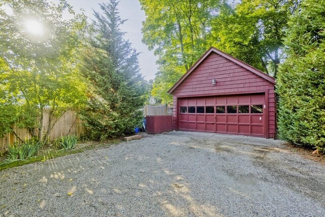 1142 Longmeadow St, Longmeadow, MA 01106 - view of detached garage
