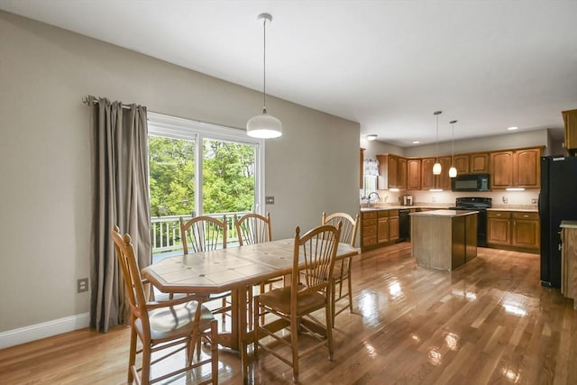 17 Sean Mikeal Way, Grafton, MA 01519 - dining area featuring light wood-type flooring, baseboards, and recessed lighting