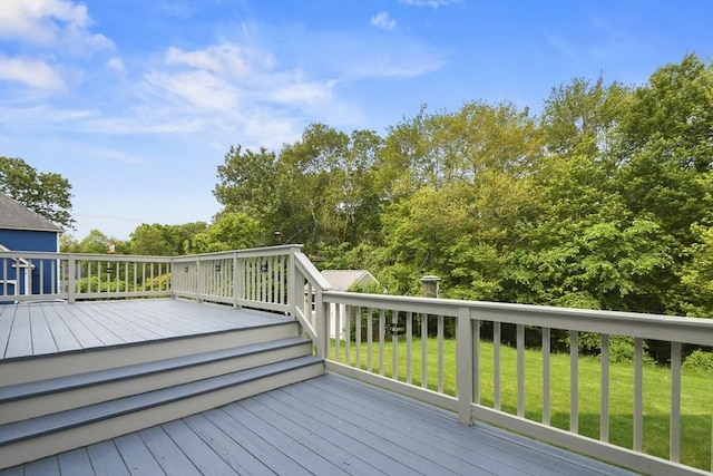 17 Sean Mikeal Way, Grafton, MA 01519 - deck with a lawn