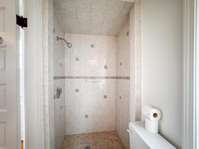 19 Center St, Weymouth, MA 02189 - bathroom featuring a tile shower