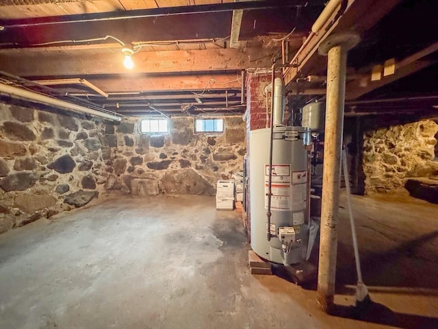 19 Center St, Weymouth, MA 02189 - basement with gas water heater