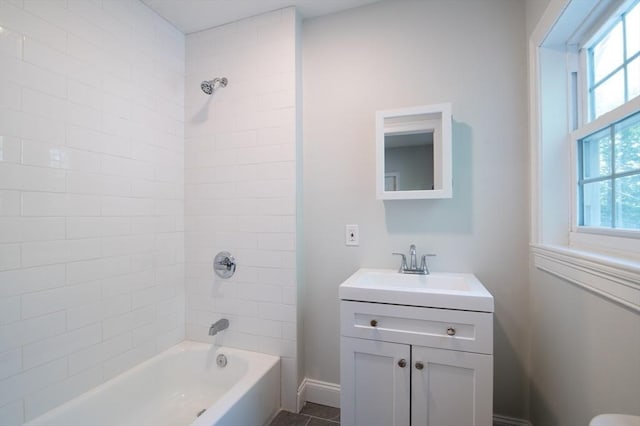 7 Cliff St, Attleboro, MA 02703 - bathroom featuring vanity and shower / washtub combination