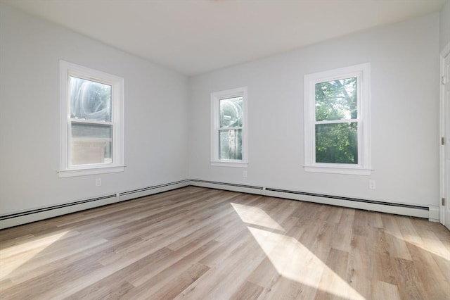 7 Cliff St, Attleboro, MA 02703 - unfurnished room with wood finished floors and a baseboard radiator