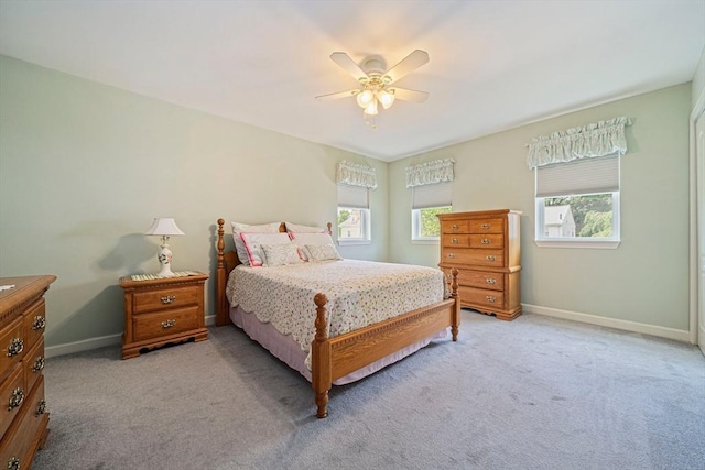 37 Hastings St Unit 207, Boston, MA 02132 - bedroom featuring light colored carpet and ceiling fan