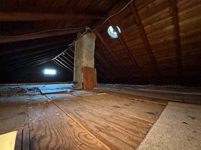 17 Olcott St, Watertown, MA 02472 - view of unfinished attic