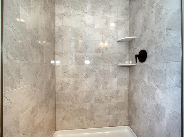 full bath with walk in shower