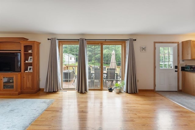 39 Grey Fox Lndg, Woodstock, CT 06281 - living room featuring plenty of natural light and light wood-style floors