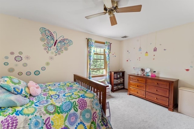 39 Grey Fox Lndg, Woodstock, CT 06281 - bedroom featuring light colored carpet and a ceiling fan