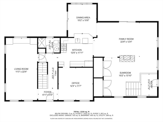 view of layout