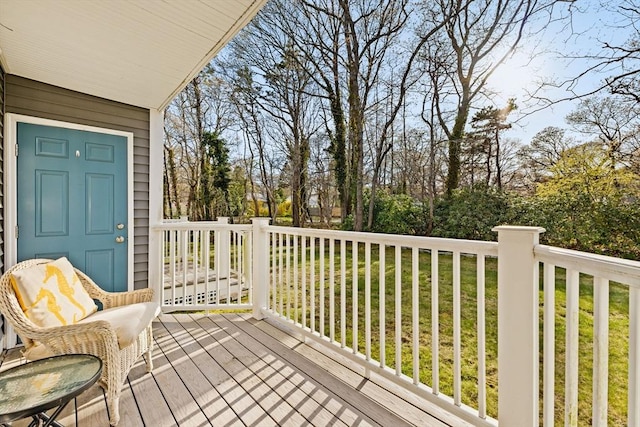 view of deck