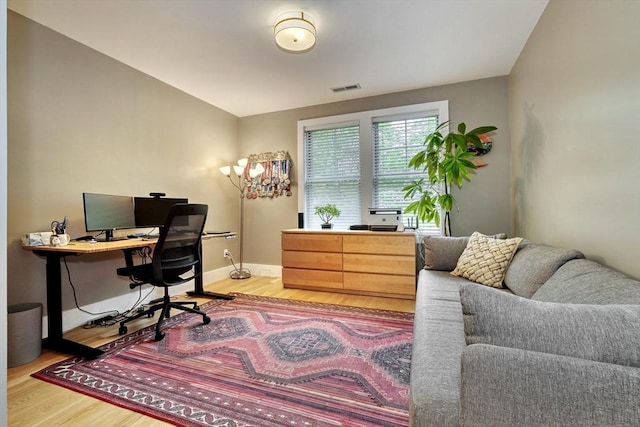 11 Conway St Unit 3, Boston, MA 02131 - office area featuring light wood finished floors and baseboards