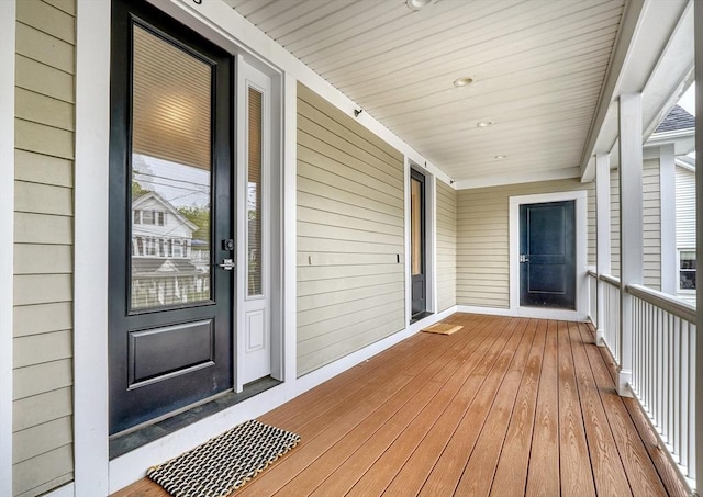 11 Conway St Unit 3, Boston, MA 02131 - wooden deck with covered porch