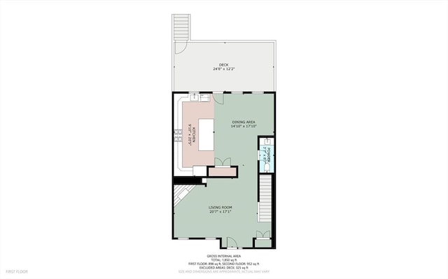 11 Conway St Unit 3, Boston, MA 02131 - home floor plan