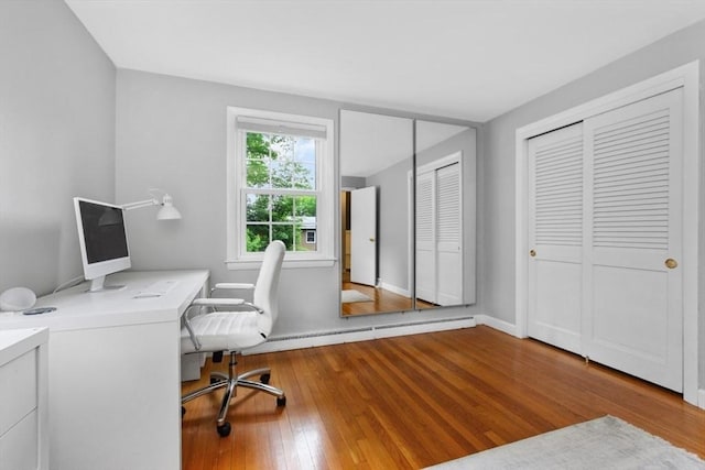 6 Cherry Ridge Rd, Acton, MA 01720 - office with wood finished floors and baseboards