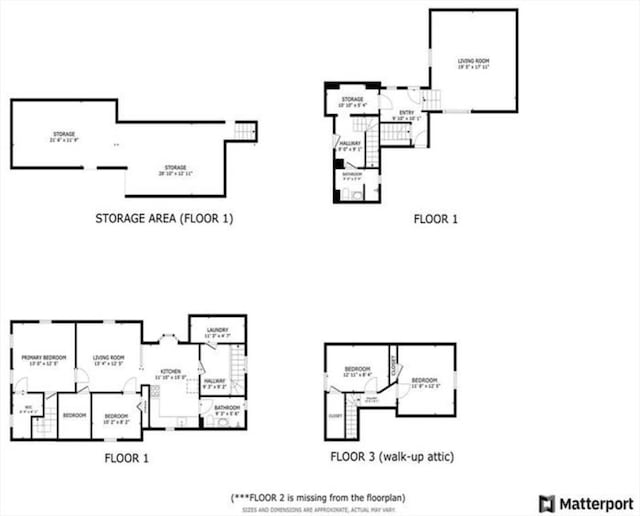629 Cambridge St, Worcester, MA 01610 - room layout