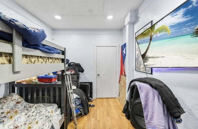 629 Cambridge St, Worcester, MA 01610 - bedroom featuring wood finished floors and recessed lighting