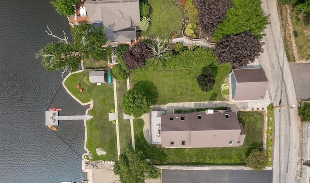 aerial view of property's location