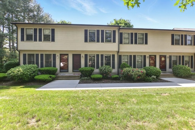 150 Hillside Rd Unit 2, Westfield, MA 01085 - view of front of property featuring a front lawn