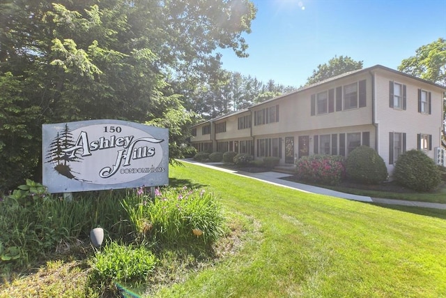 150 Hillside Rd Unit 2, Westfield, MA 01085 - community / neighborhood sign featuring a lawn