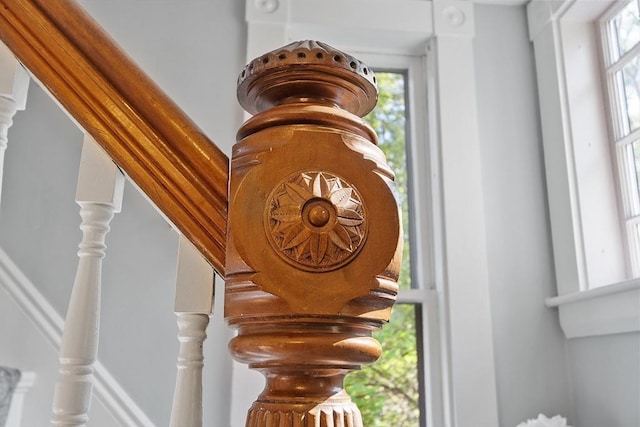 view of details