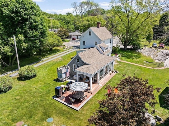 112 Hollett St, Scituate, MA 02066 - aerial view of property and surrounding area