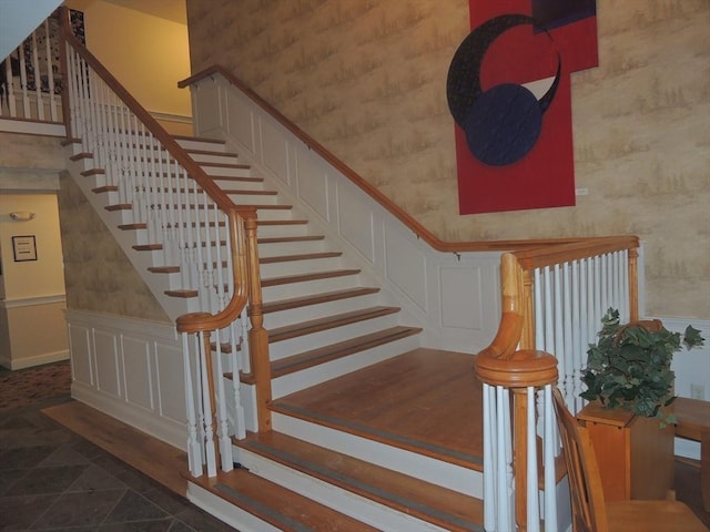 view of staircase