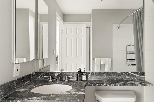 416 Marlborough St Unit 504, Boston, MA 02115 - full bathroom featuring vanity and walk in shower