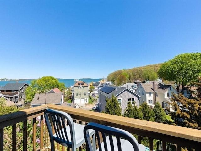 151 Pilgrim Rd, Weymouth, MA 02191 - balcony with a residential view and a water view