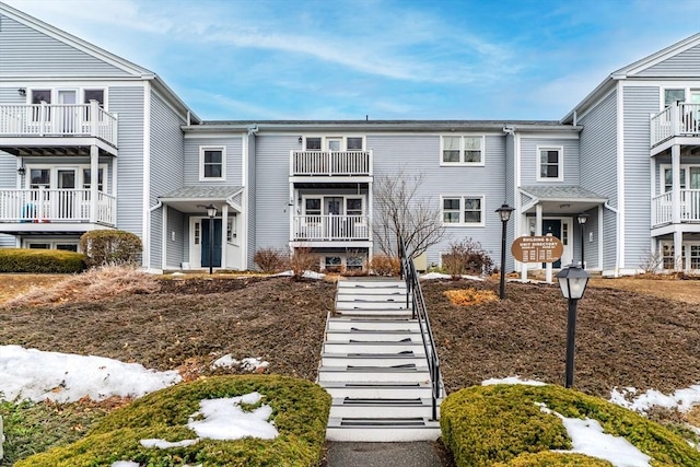 view of townhome / multi-family property